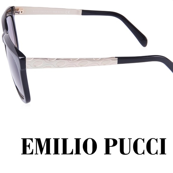 Emilio Pucci Sunglasses EP0021 5001B - Picture 3 of 3